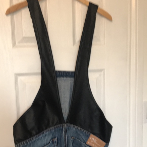 EUC One Teaspoon Distressed Overalls - Picture 3 of 4
